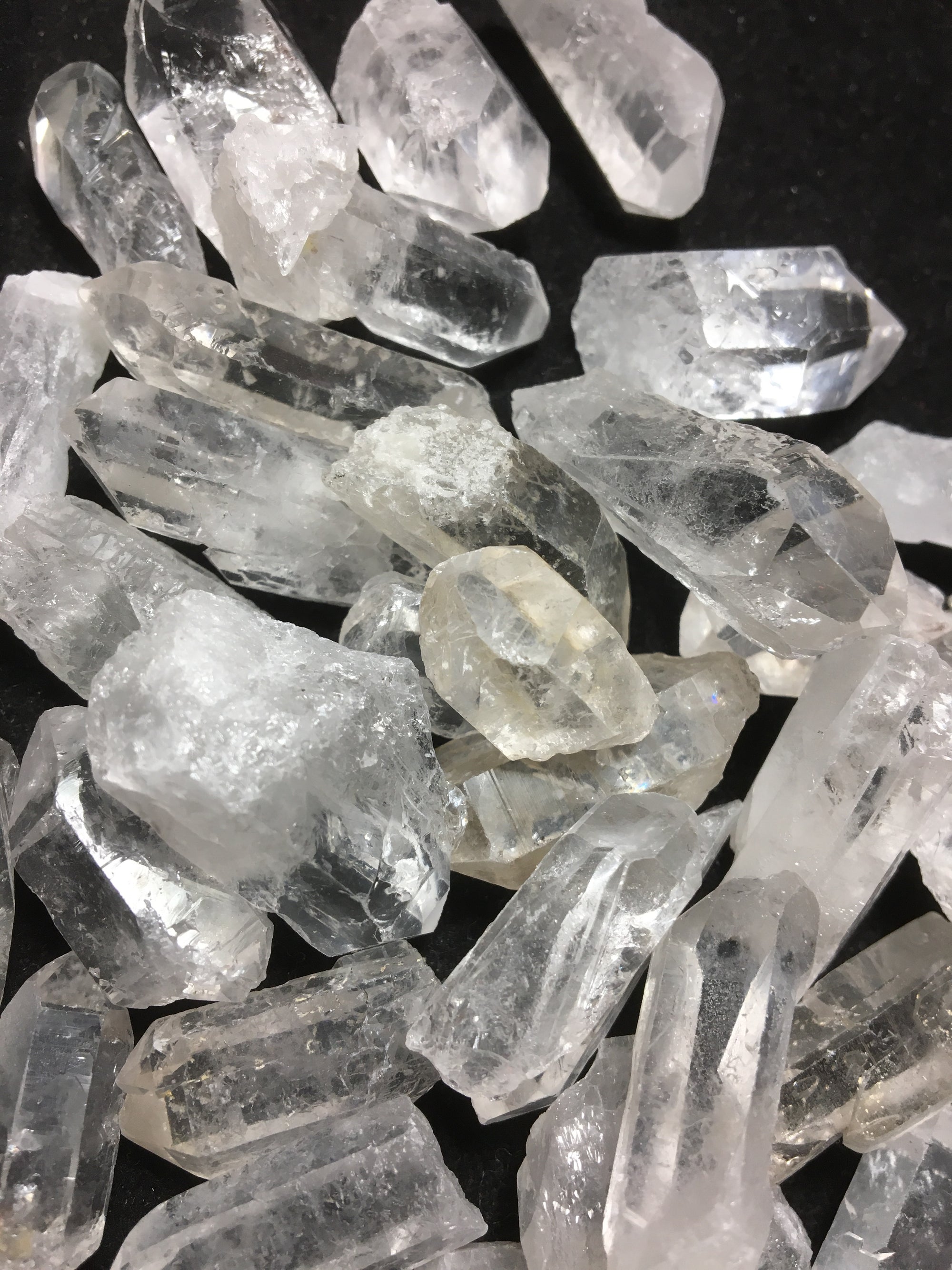 Clear Quartz Point Natural Gemstone