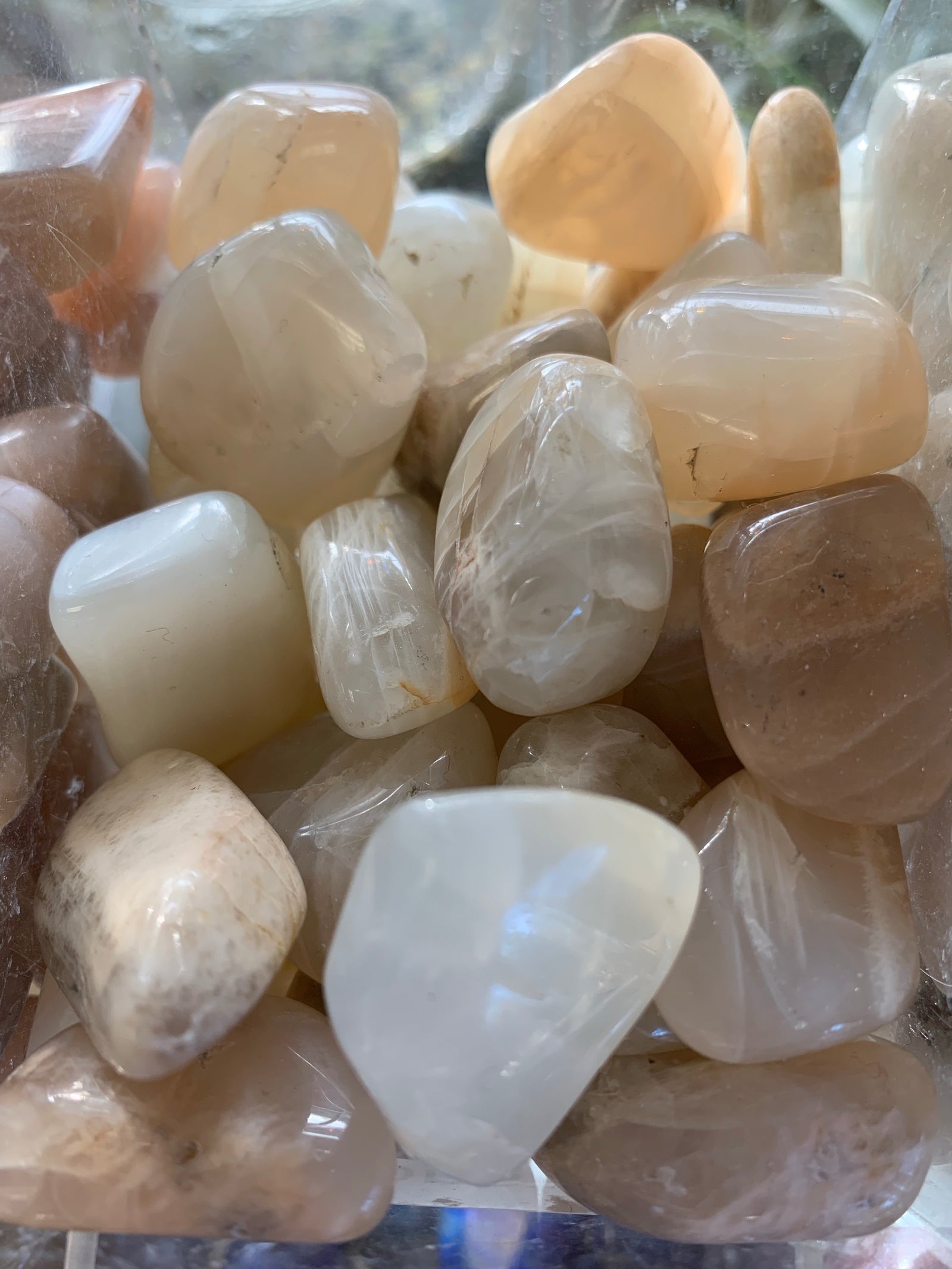 Moonstone Tumbled Gemstone