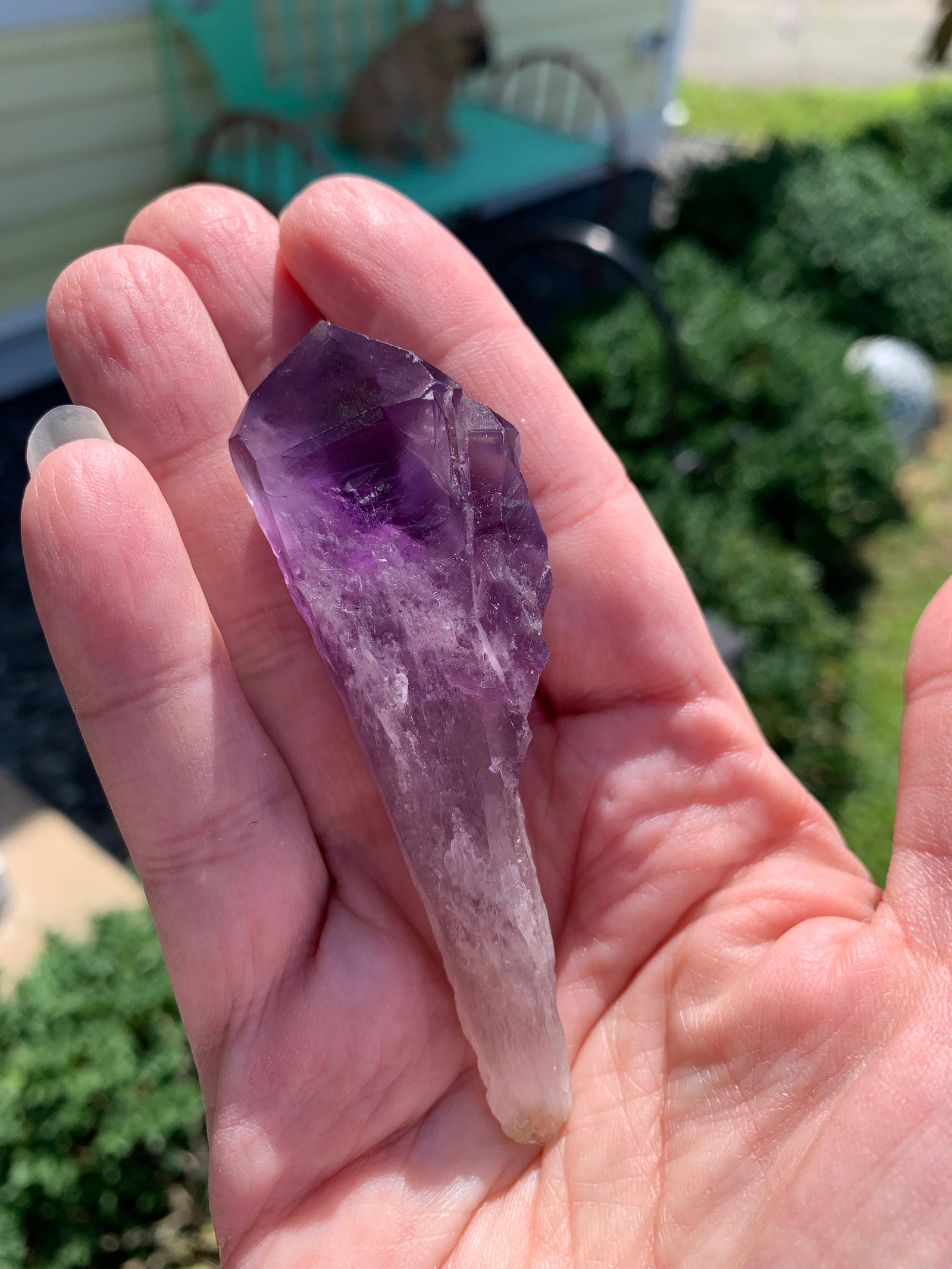 Bahia Amethyst Royal Phantom Natural Gemstone