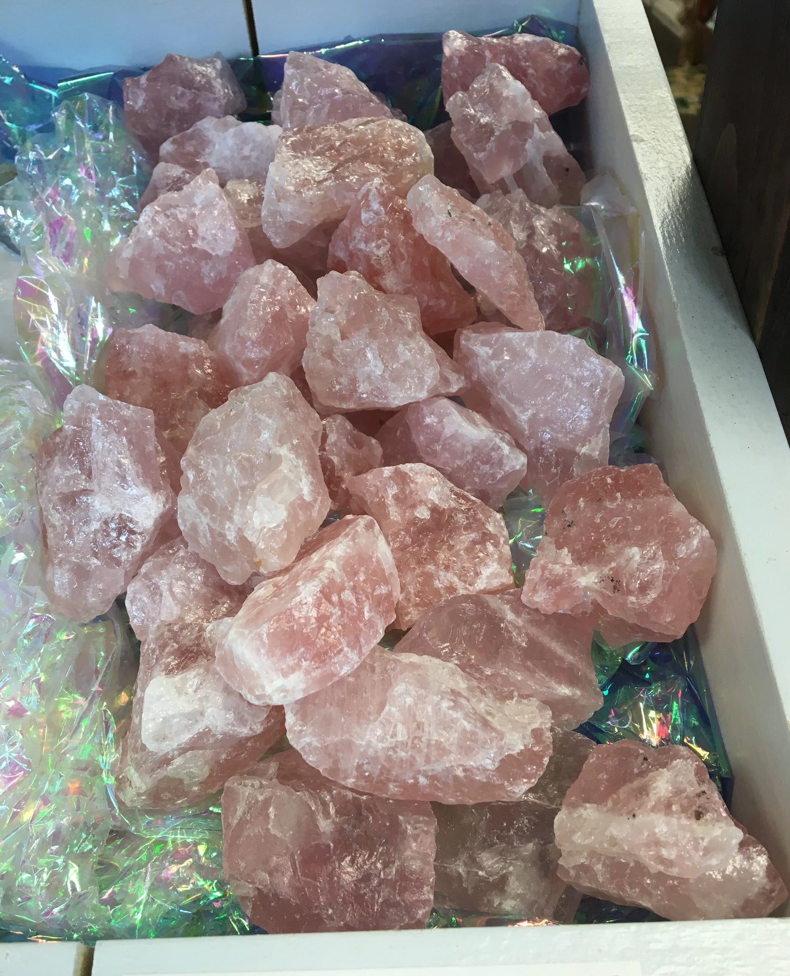Rose Quartz Natural Gemstone Medium