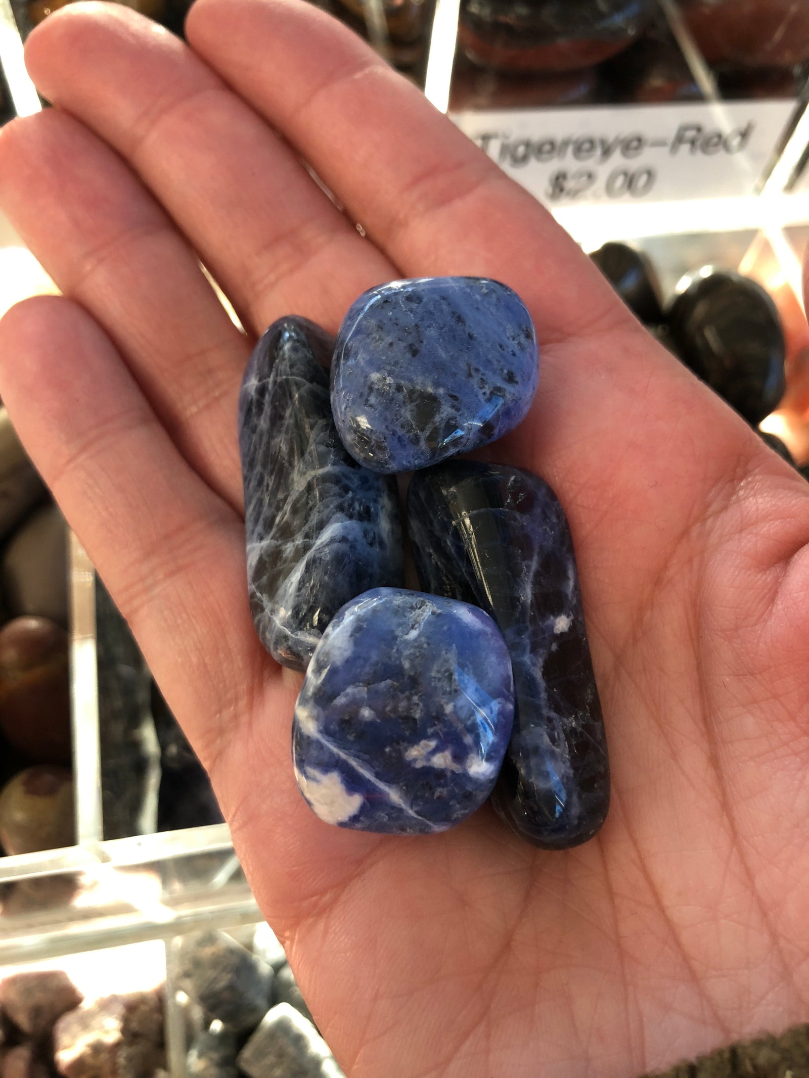 Sodalite Tumbled Gemstone