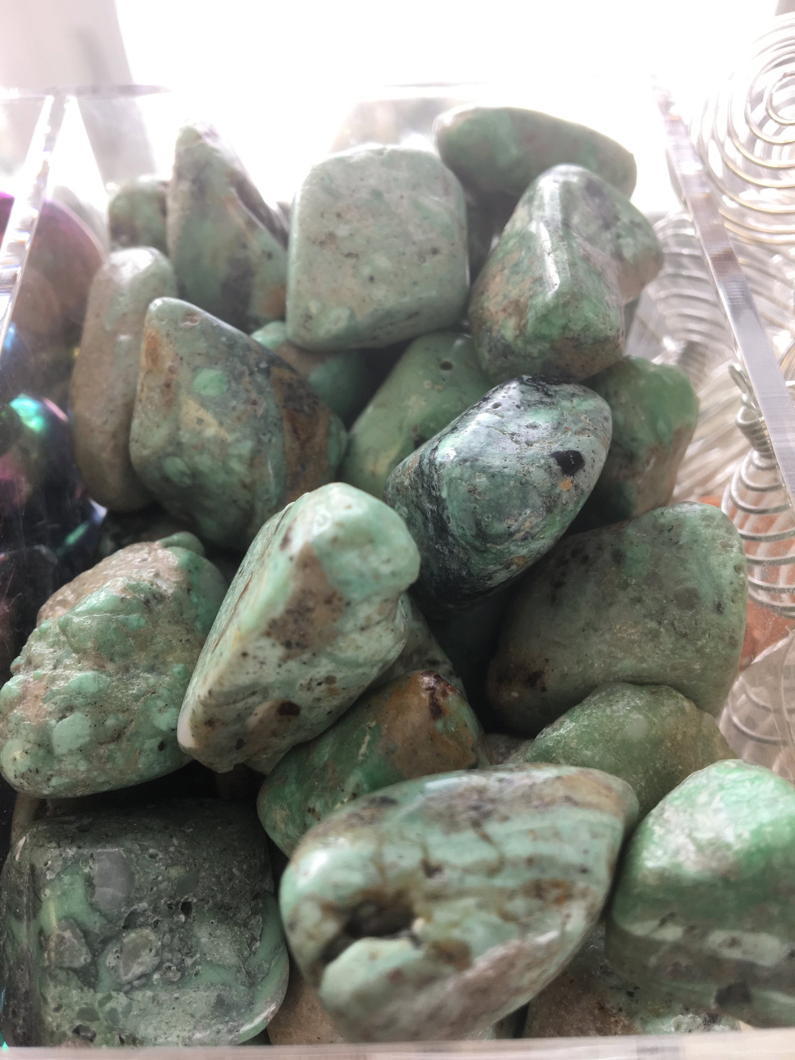 Variscite Tumbled Gemstone