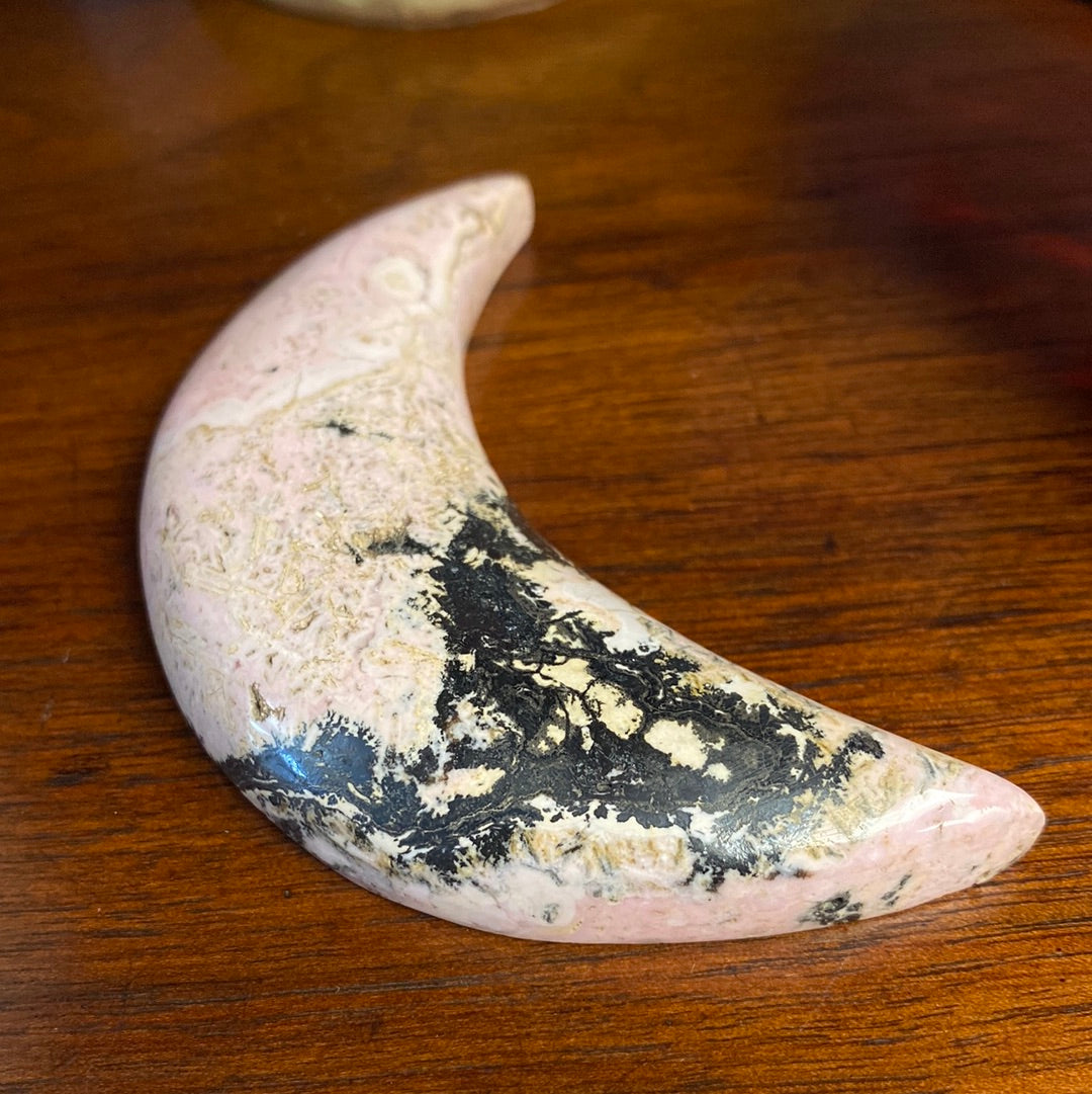 Crystal Gemstone Crescent Moon