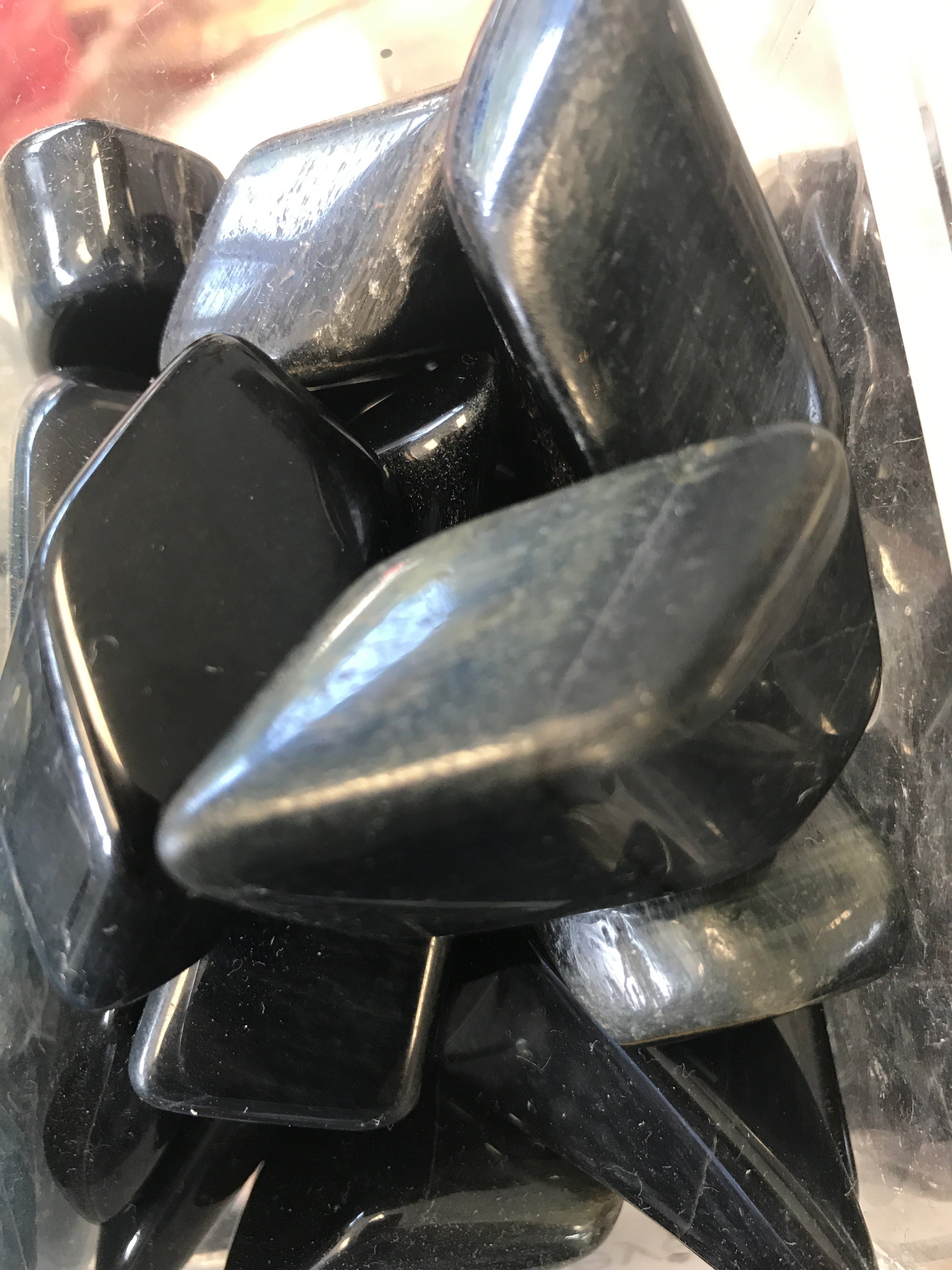 Blue Tigereye tumbled gemstone - Cast a Stone