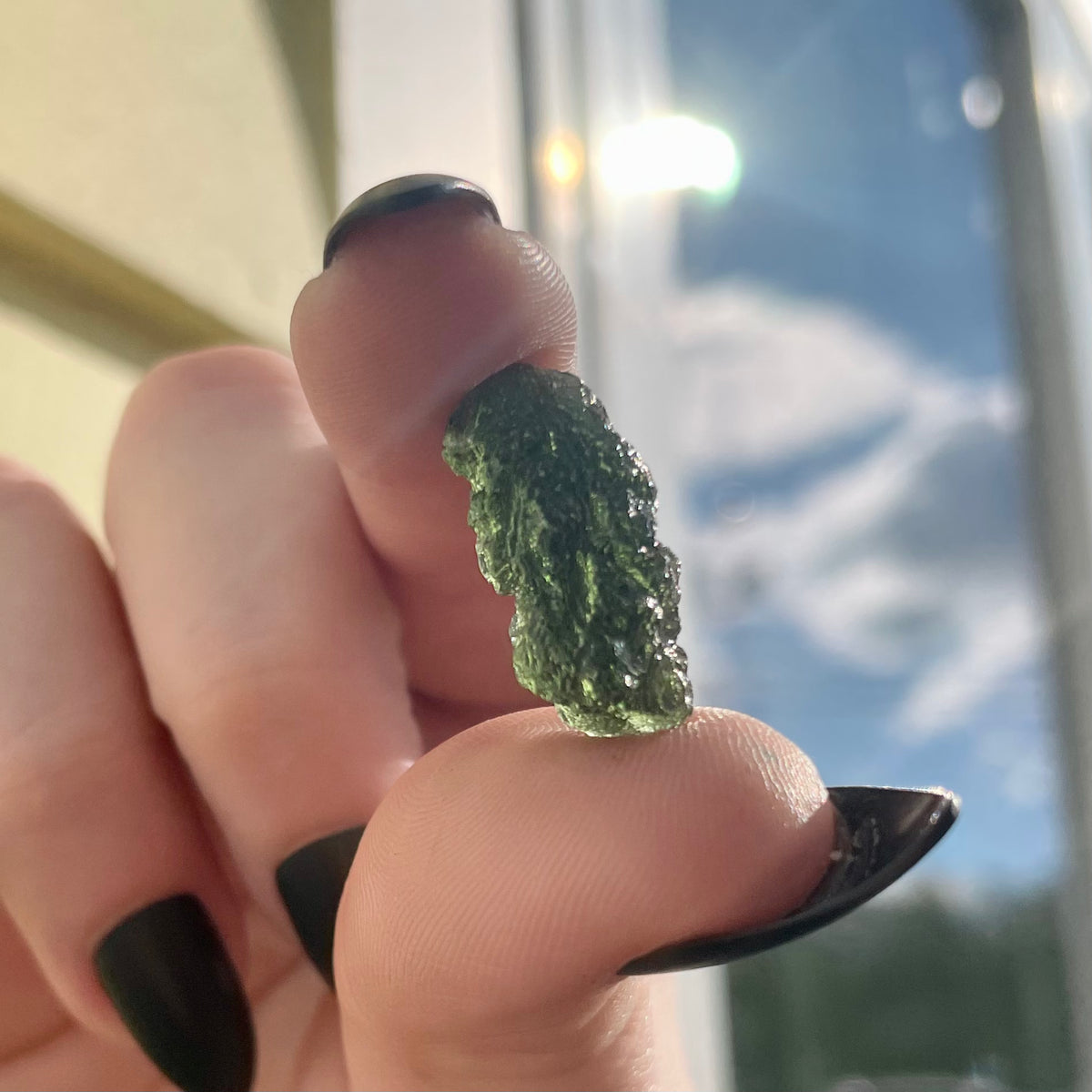 Moldavite Natural Gemstone