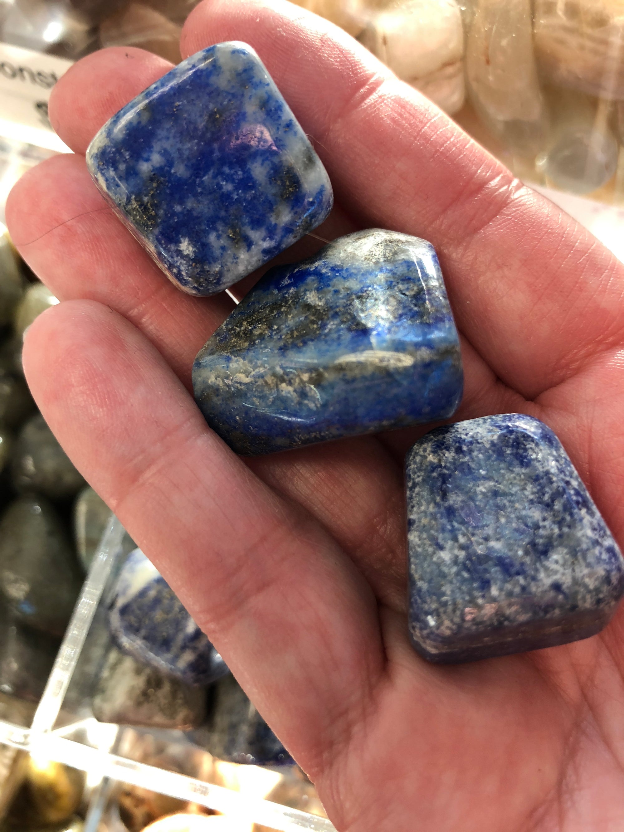 Lapis Lazuli Tumbled Gemstone
