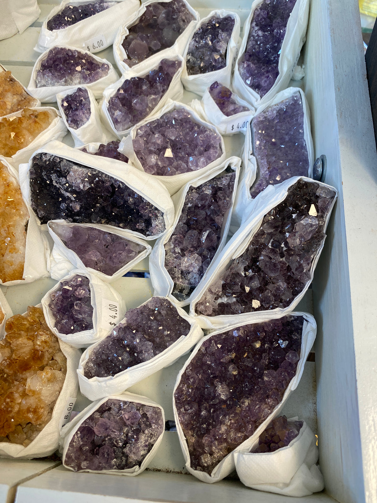 Brazilian Amethyst Natural Gemstone Cluster
