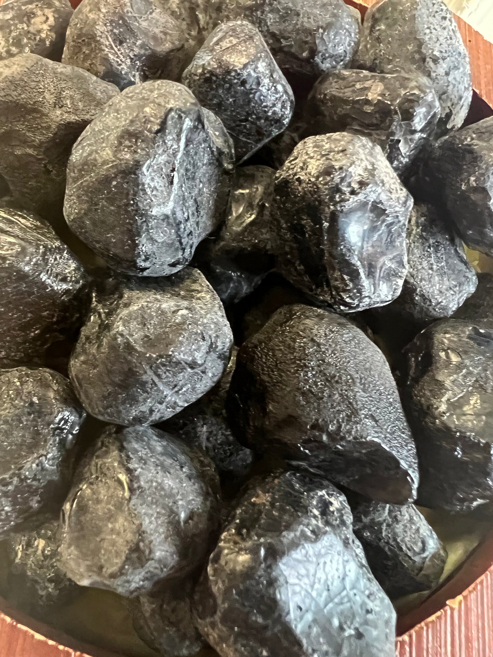 Apache Tears Tumbled Gemstone