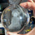 Clear Glass Sphere with Engraved Image