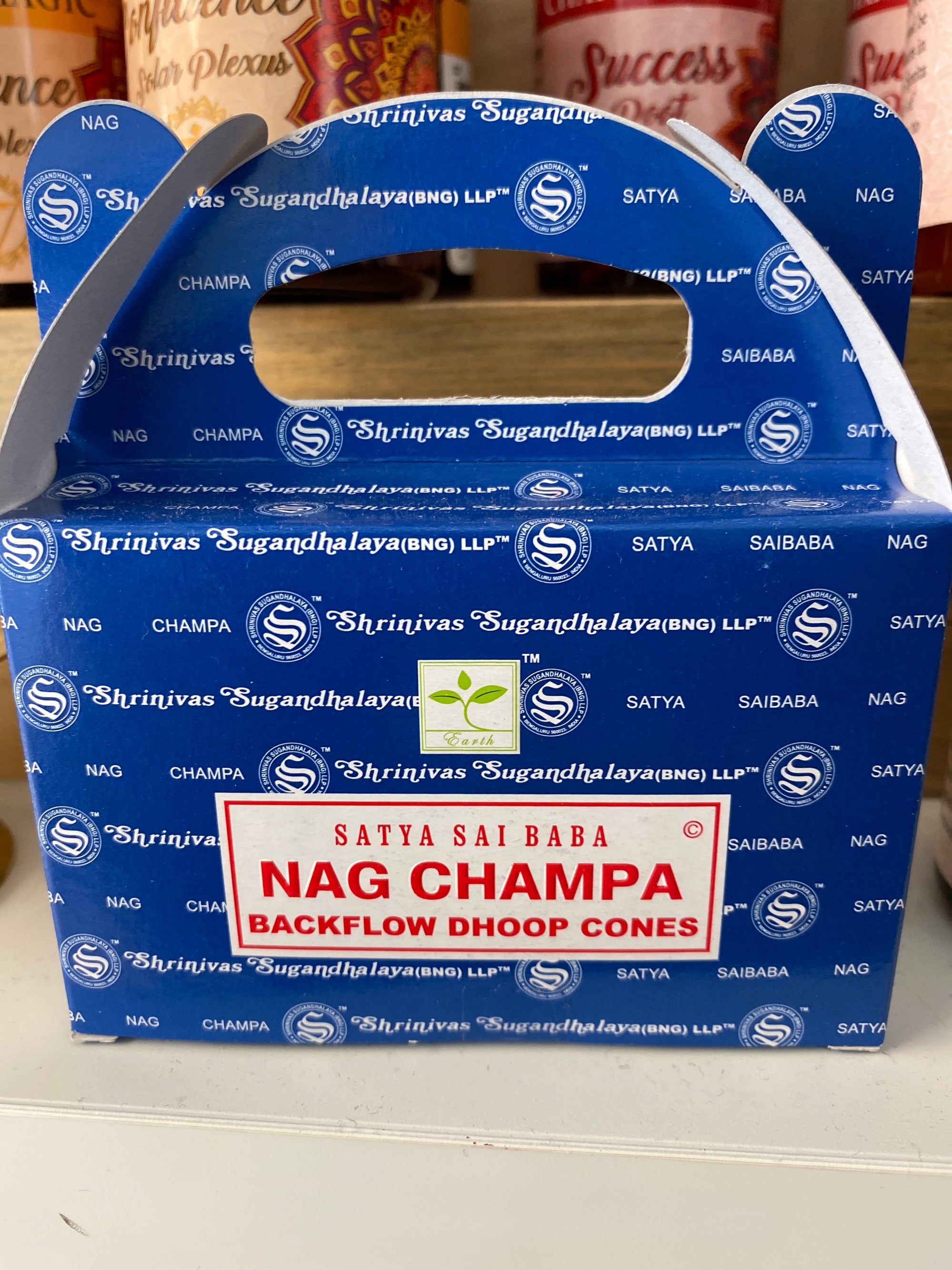 Nag Champa Backflow Incense Cones (Dhoop)