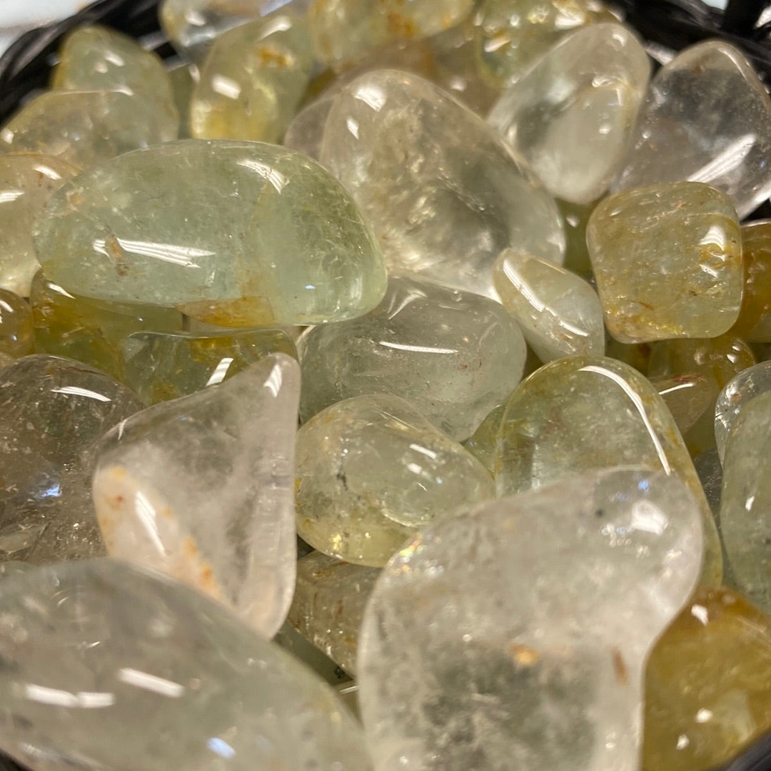 Blue Topaz Tumbled Gemstone