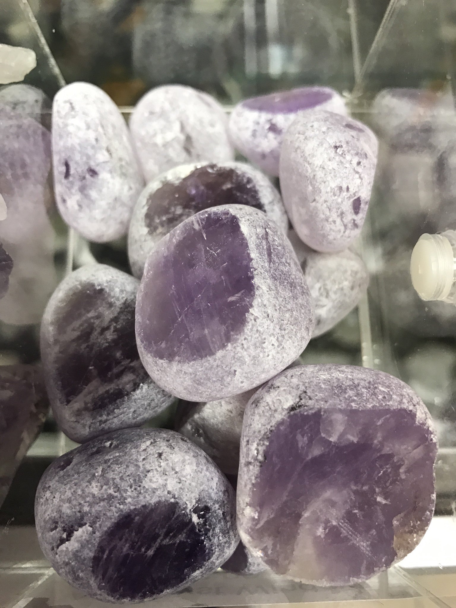 Amethyst Window Quartz - Cast a Stone