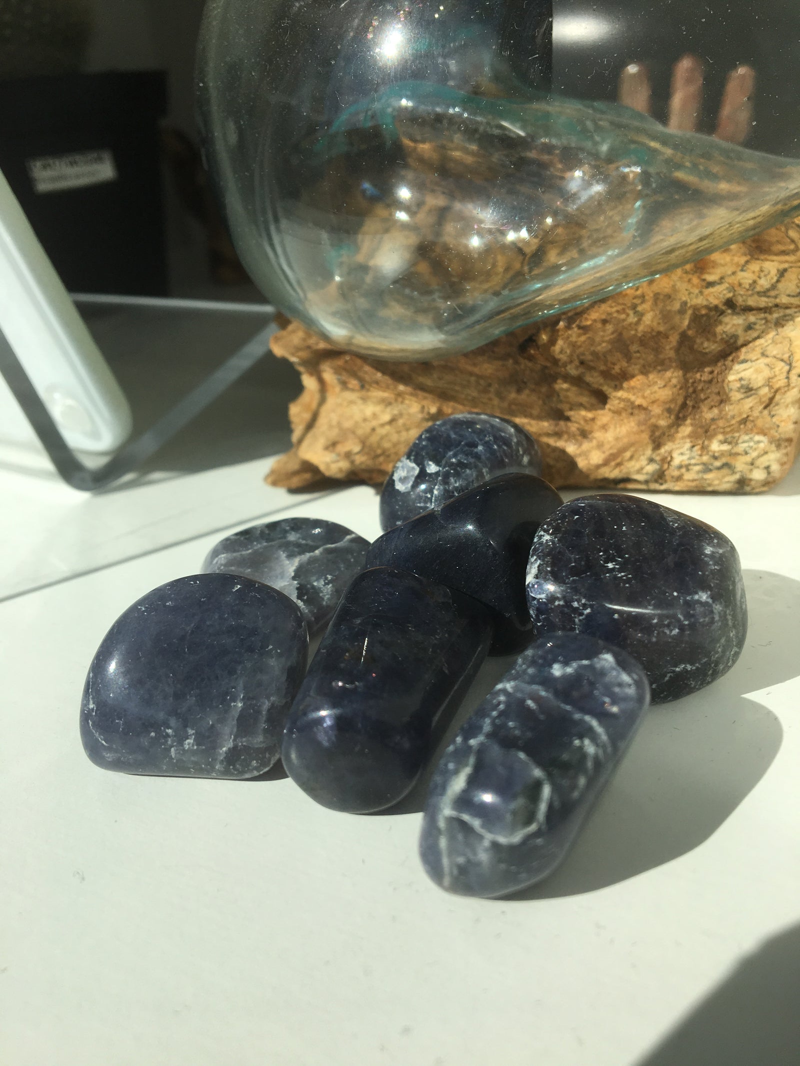 Iolite Tumbled Gemstone