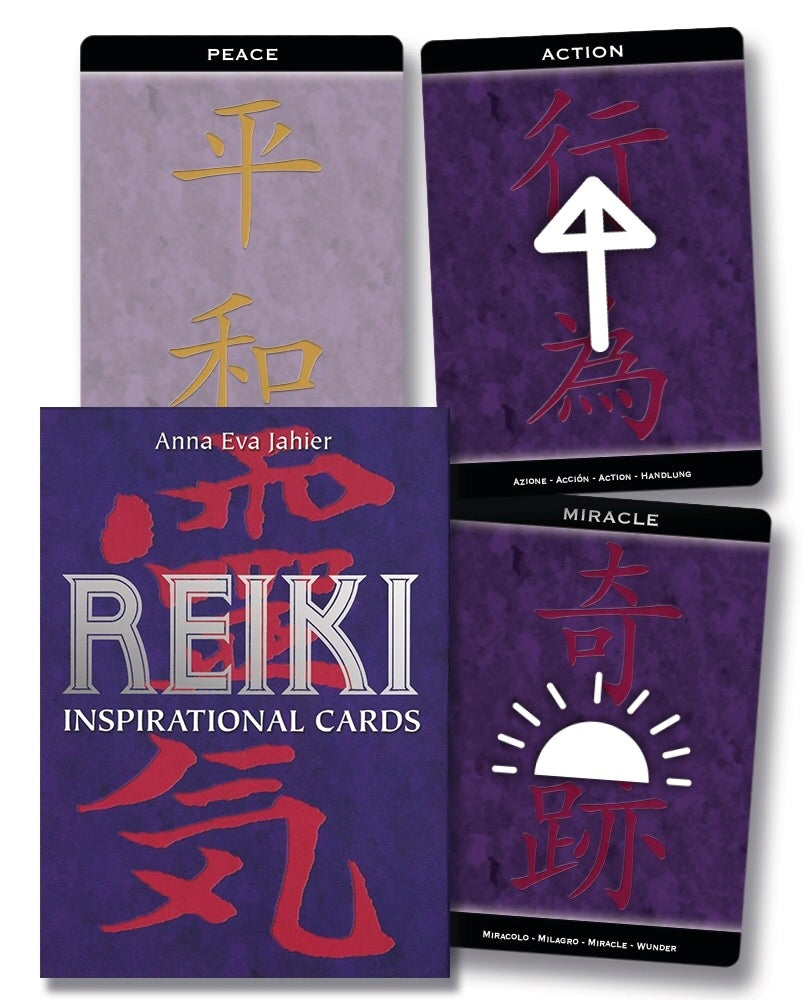 Reiki Inspirational Cards by Anna Eva Jahier - Cast a Stone