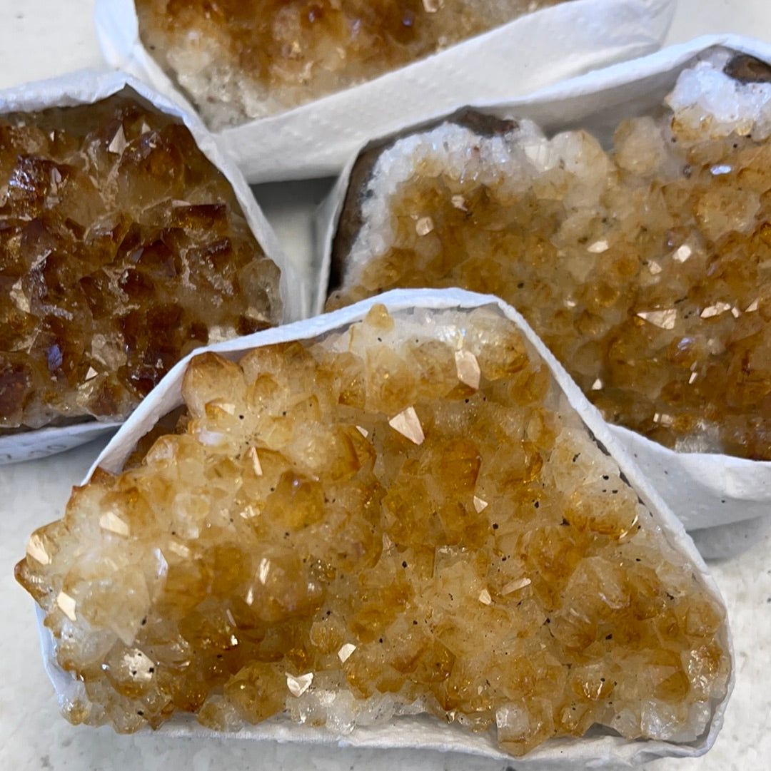 Citrine Natural Gemstone Cluster