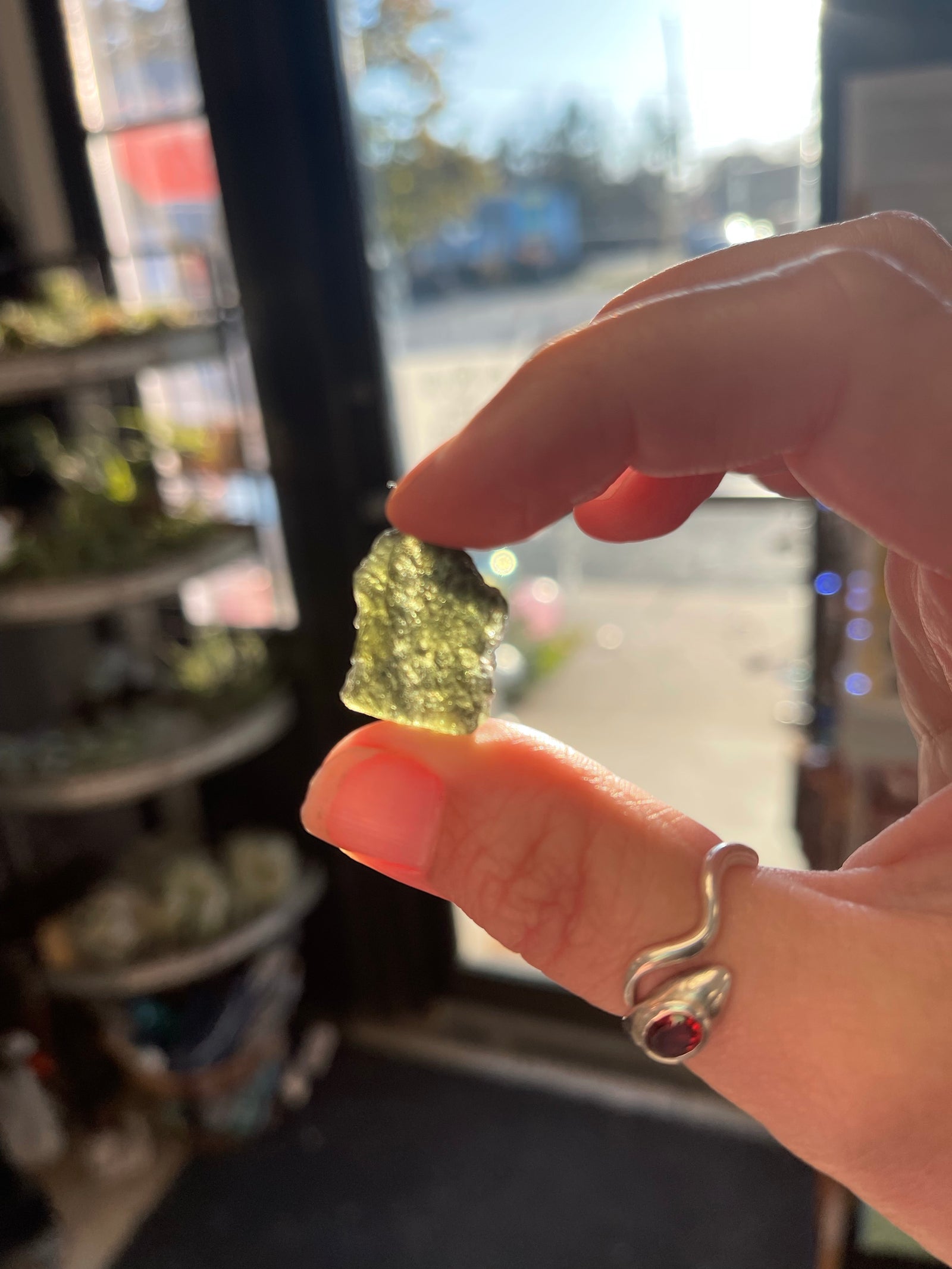 Moldavite Natural Gemstone