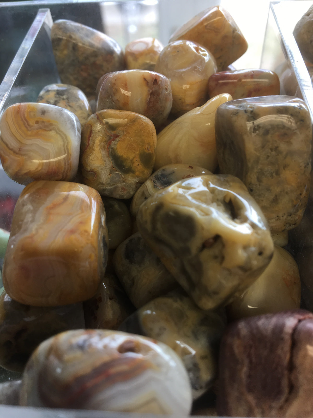Crazy Lace Agate Tumbled Gemstone