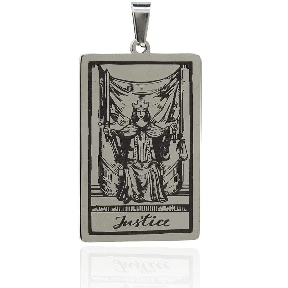 Major Arcana Tarot Card Necklace