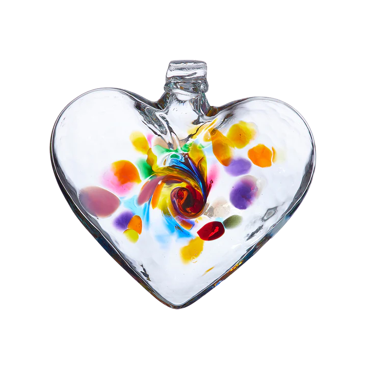 Heart of Glass | Joy Hand-blown Art Glass Ornament