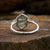 Labradorite Double Terminated Ring