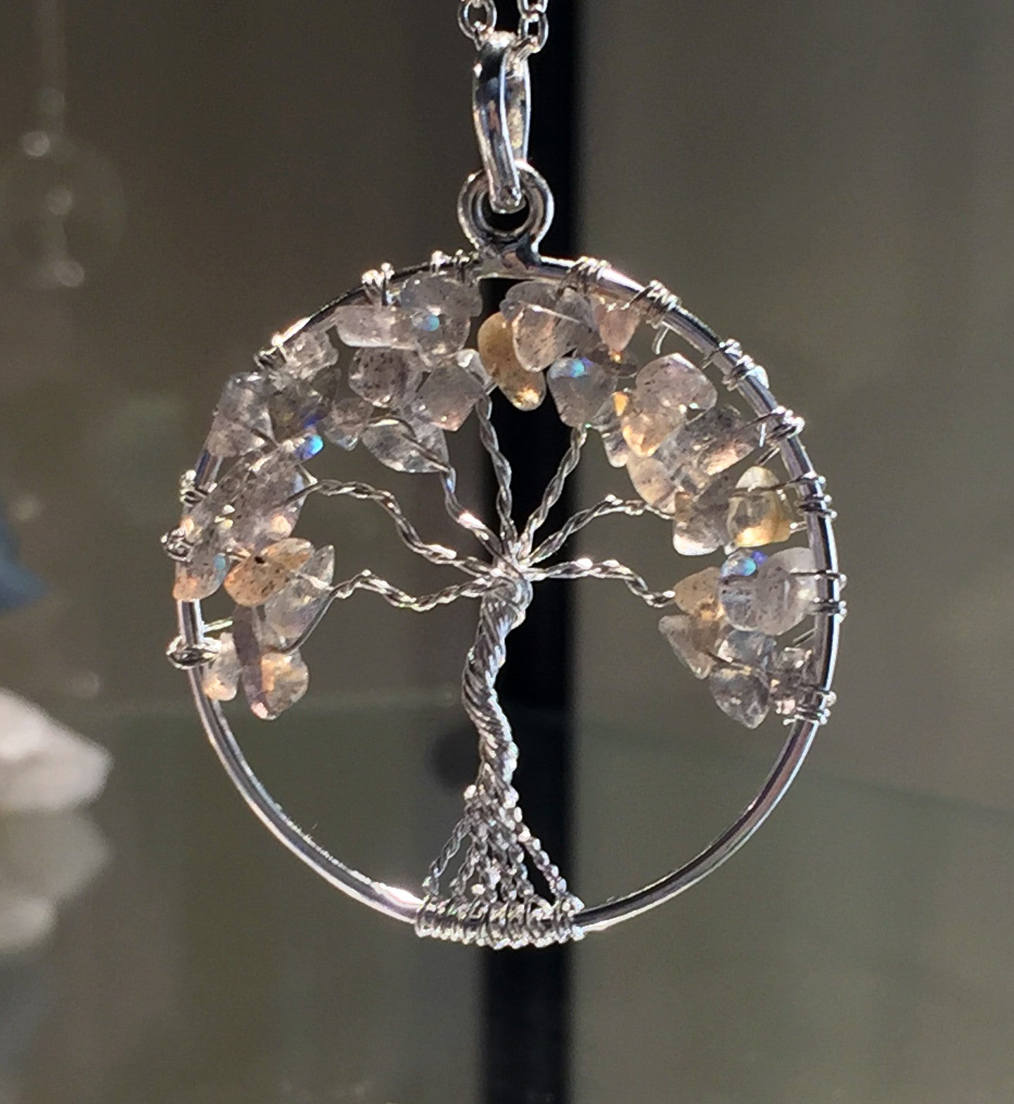 Chakra Stone Tree of Life Necklace – Maliks Fashion Boutique
