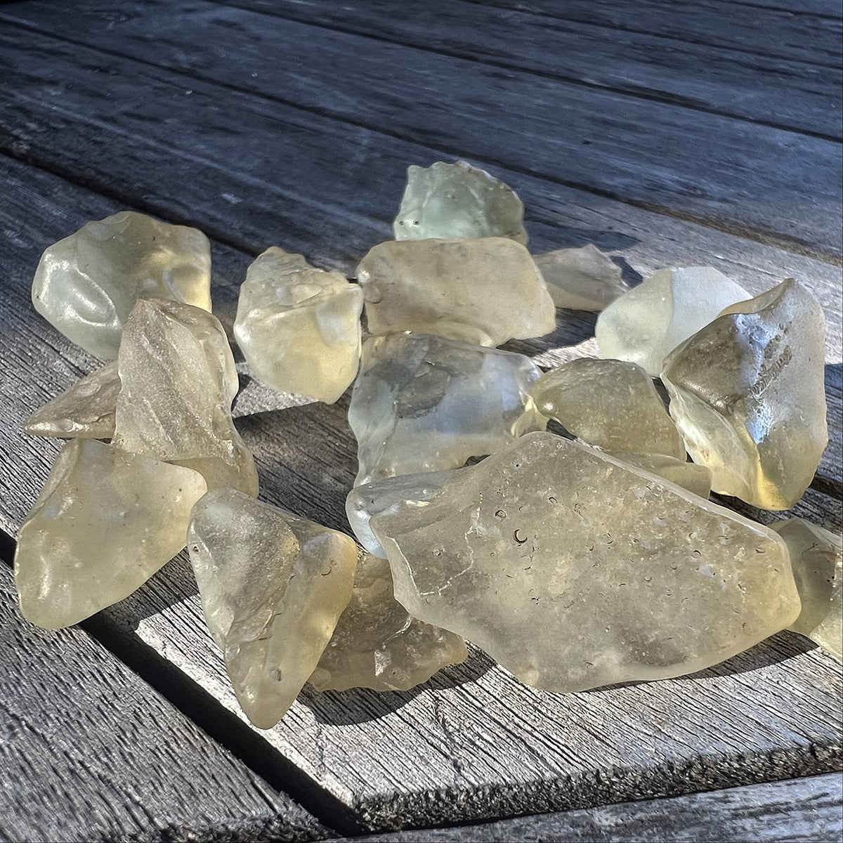 Libyan Gold Tektite Natural Gemstone for Manifestation, Confidence & Akashic Access