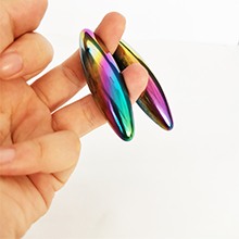 Titanium Hematite Magnetic Zingers (60mm) - Cast a Stone