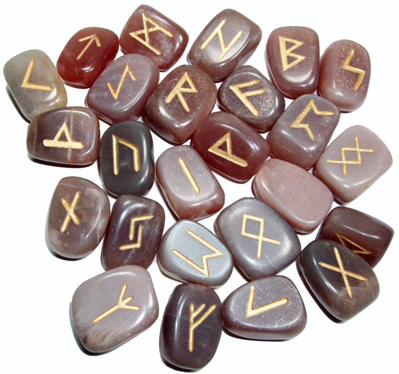 Moonstone Runes Set - Cast a Stone