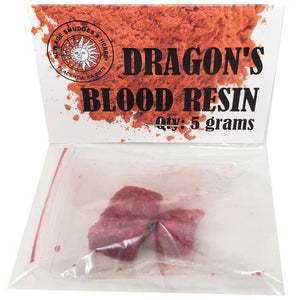 Dragon’s Blood Resin Incense  5 gram pack