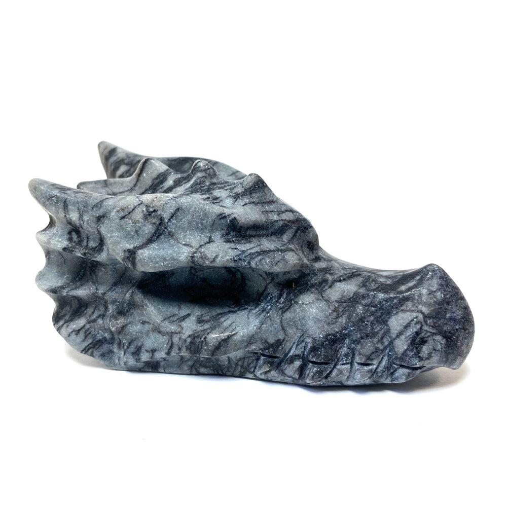Gemstone Dragon Skull