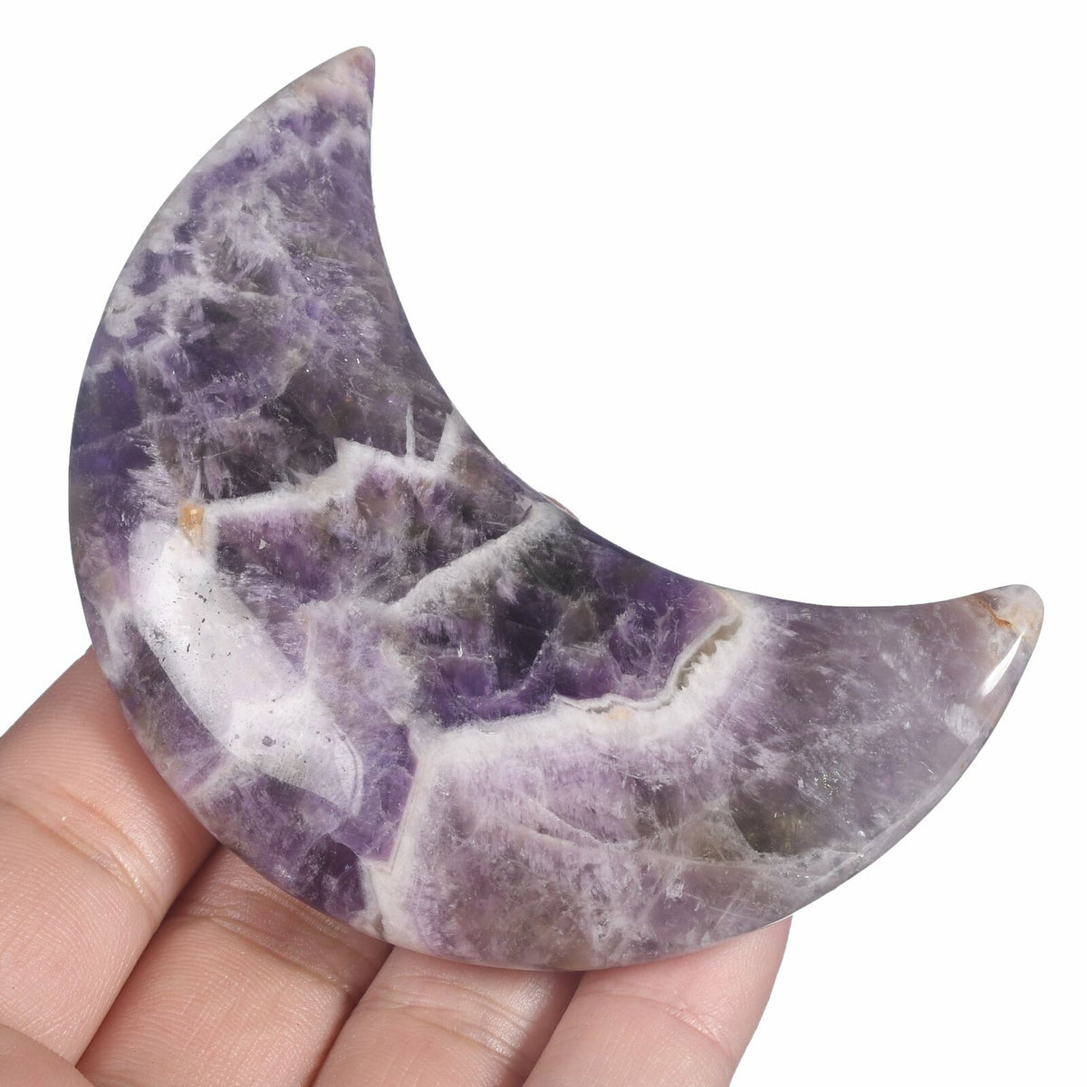 Crystal Gemstone Crescent Moon