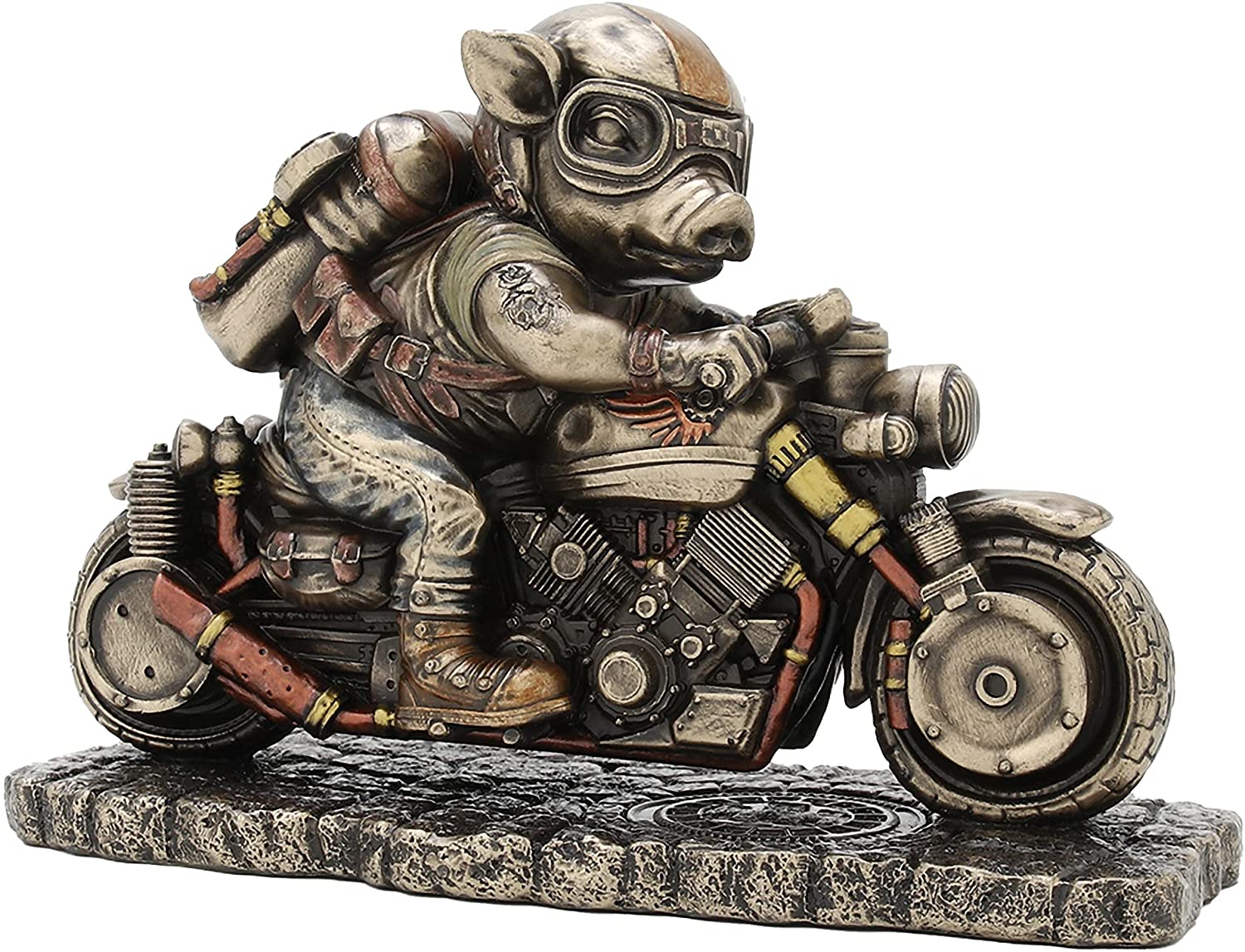 Steampunk Speed Bacon Statue