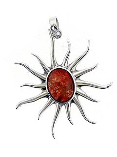 Magickal Sun Sunstone Pendant