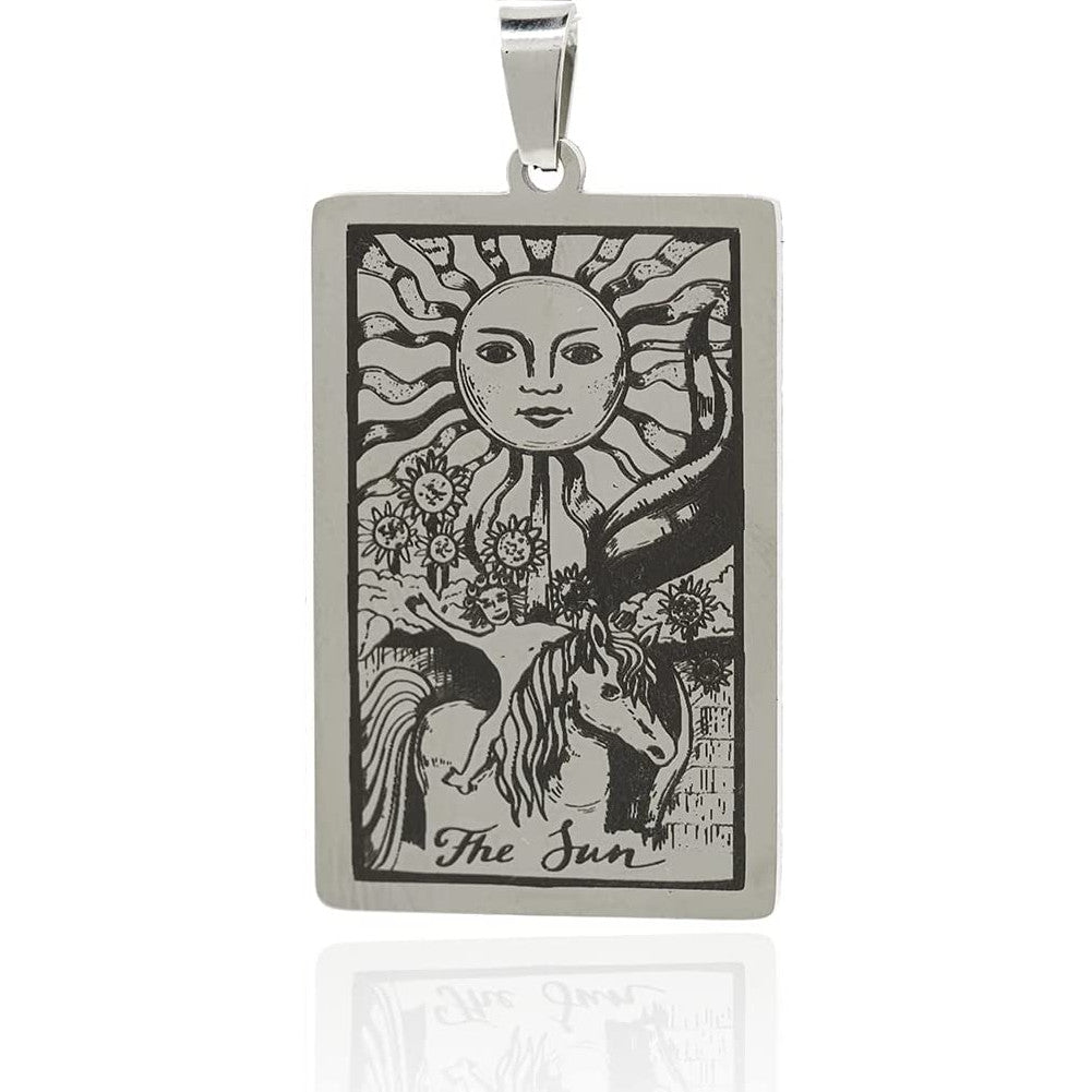 Major Arcana Tarot Card Necklace