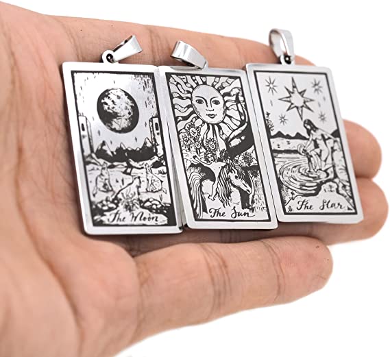 Major Arcana Tarot Card Necklace