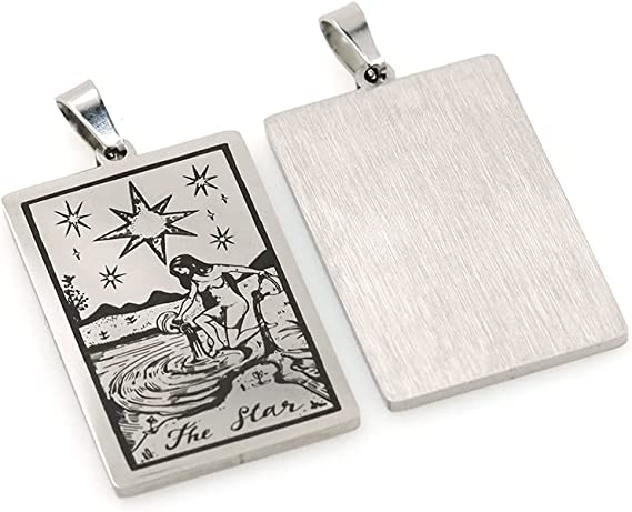 Major Arcana Tarot Card Necklace
