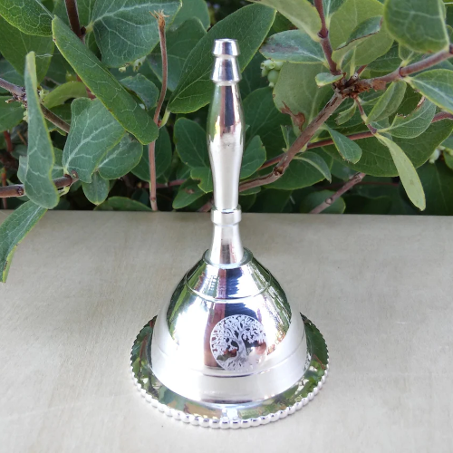 Silver Plated Altar Bell - Many Designs Available!