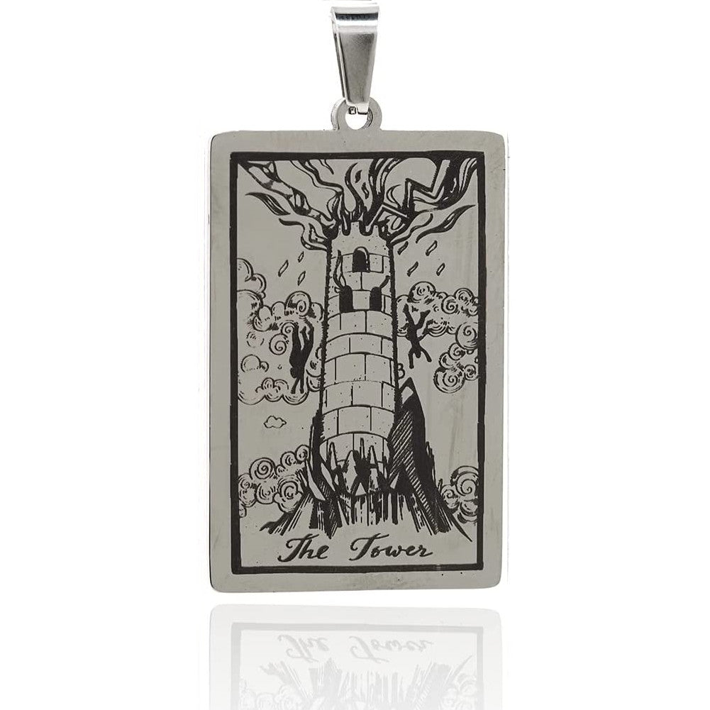 Major Arcana Tarot Card Necklace