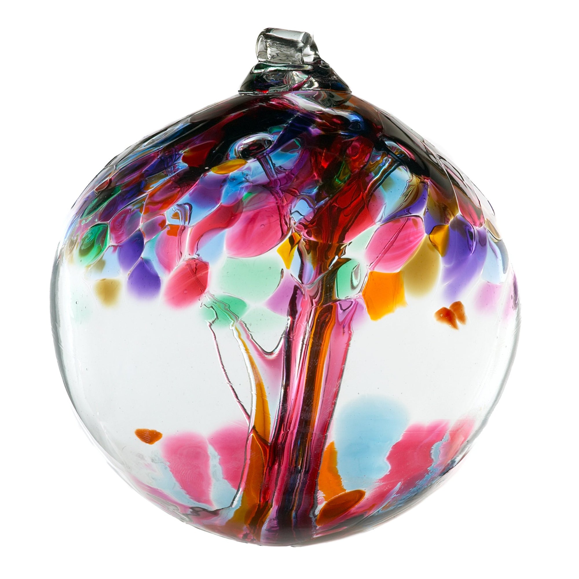 Tree of Enchantment | Friendship 6" Hand-blown Art Glass Ornament