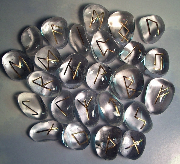 Quartz Runes Set - Cast a Stone