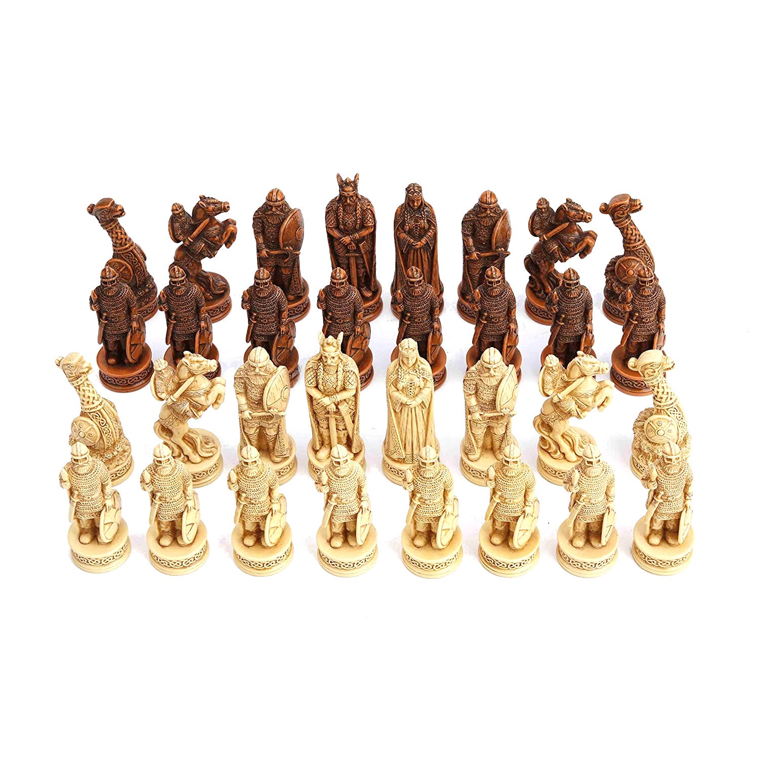 Viking Warrior Chess Set