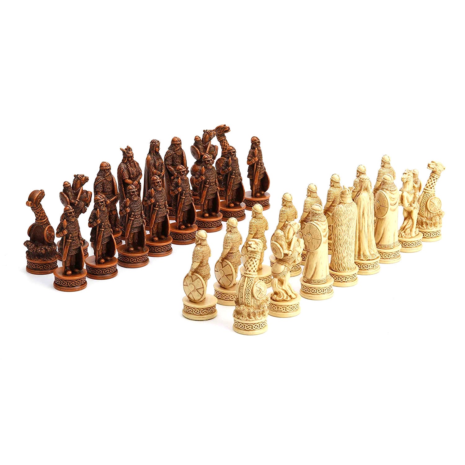 Viking Warrior Chess Set