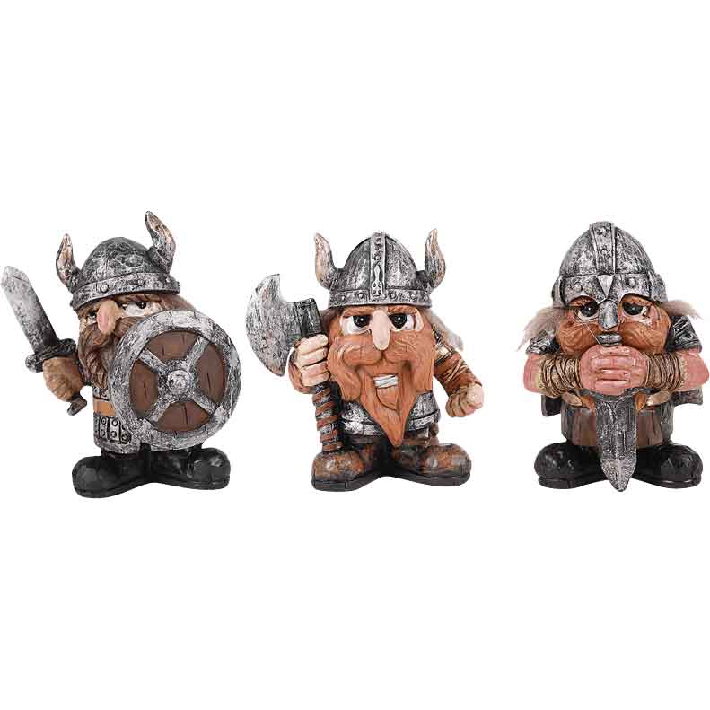 Viking Warrior Mini Statue