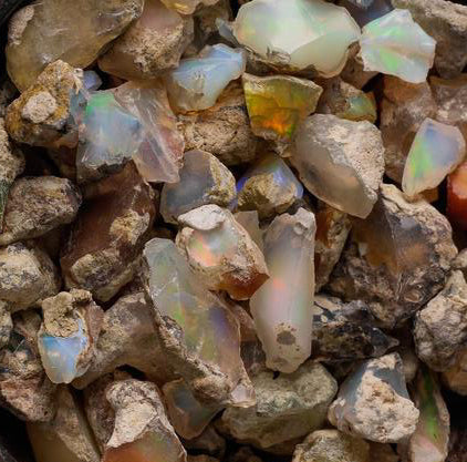 Ethiopian Welo Opal Natural Gemstone