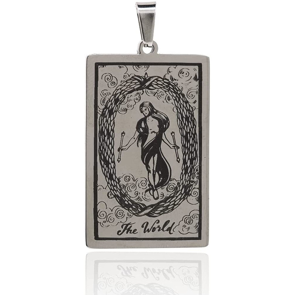 Major Arcana Tarot Card Necklace