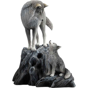 Guidance Wolf Statue by Lisa Parker